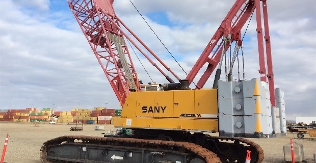 Аренда гусеничного крана 100 тонн SANY SCC1000A