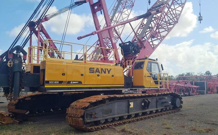 Аренда гусеничного крана 180 тонн SANY SCC1800