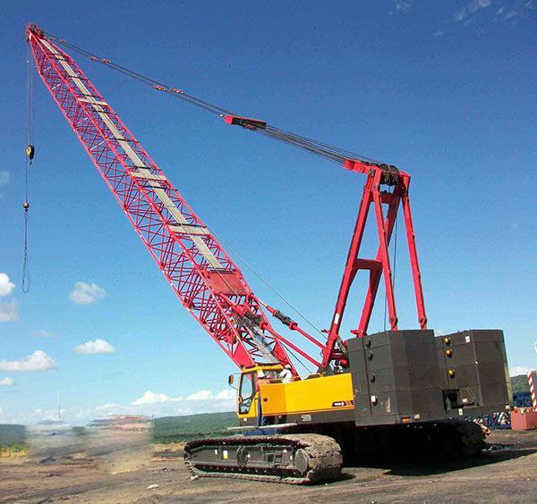 Кран гусеничный Sany scc 1800 180т